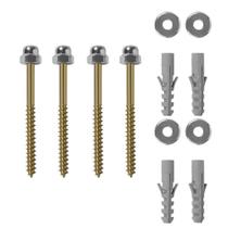 Kit com 04 Parafusos Para Vaso Bognar Latonado