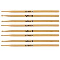 Kit Com 04 Pares De Baquetas Spanking Natural Em Abiurana 5A