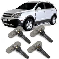 Kit com 04 Sensor de Pressao do Pneu Tpms Captiva 2.4 e 3.6 V6 Apos 2007 - 13586335