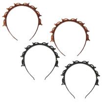 Kit com 04 Tiaras Presilha Cabelo Hair Twister Moda Linda