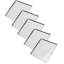 Kit com 05 Assadeiras Lisas 35x35cm Alumínio Imeca - Cód 06084