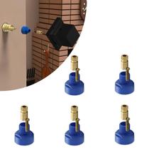 Kit Com 05 Conversor Adaptador Registro Padrão Transforma Registros Docol em Padrão Deca