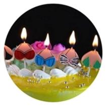 Kit com 05 mini Velas divertidas Tits Kit com 05 mini Velas divertidas Tits