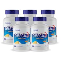 Kit Com 05 - Ômega 3 Promel 60 Capsulas de 1450mg