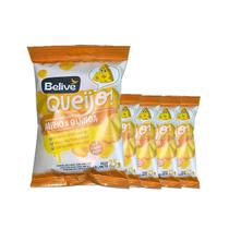 Kit Com 05 Salgadinho De Milho E Quinoa Queijo 25g Belive