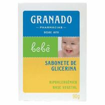 Kit Com 05 Unids - Sabonete Barra Bebê - 90G Cada