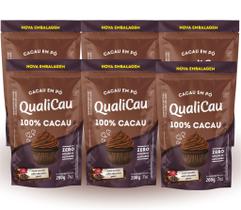 Kit Com 06 - Cacau em Pó 100% Cacau 200g QualiCau