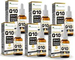 Kit Com 06 - Coenzima Q10 (100mg) 30ml Sabor Laranja Flora Nativa Kit Com 06 - Coenzima Q10 (100mg) 30ml Sabor Laranja Flora Nativa