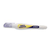 Kit com 06 Corretivo em Caneta 5ml Acrilex