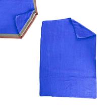 Kit com 06 Flanela de Microfibra Pano para Limpeza Multiuso