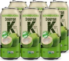 Kit Com 06 - Kombucha Orgânica Sabor Água de Coco 350ml DRK Kit Com 06 - Kombucha Orgânica Sabor Água de Coco 350ml DRK