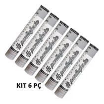 Kit Com 06 Lança Confetes De Papel Metalizado Ou Coloridos Kit Com 06 Lança Confetes De Papel Metalizado Ou Coloridos