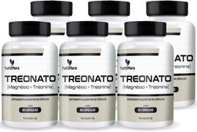 Kit Com 06 - Treonato (Magnésio + Treonina) 500mg 60 Cápsulas TuttiFlora Kit Com 06 - Treonato (Magnésio + Treonina) 500mg 60 Cápsulas TuttiFlora