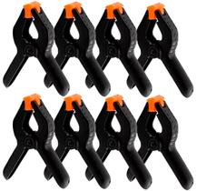 Kit Com 08 Grampos Pregador Multiuso Plastico Sargento Marce