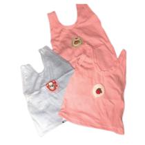 "Kit com 09 Camisetinhas e Regatas para Recém-Nascida Menina: Conforto, Qualidade e Estilo para seu Bebê!"