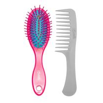 Kit Com 1 Escova De Cabelo Oval E 1 Pente Pequeno Bonitta Kit Com 1 Escova De Cabelo Oval E 1 Pente Pequeno Bonitta