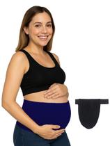 Kit com 1 faixa e 1 extensor de calça para gestante Kit com 1 faixa e 1 extensor de calça para gestante