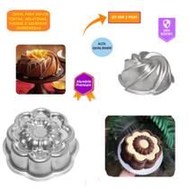 Kit Com 1 Forma Vulcão e 1 Forma Margarida Ballerine Bolo Flor