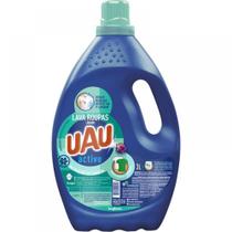 Kit com 1 lava roupa liq uau 3l-fr active Kit com 1 lava roupa liq uau 3l-fr active