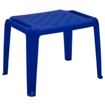 Kit com 1 Mesa + 2 Cadeiras Infantil Tramontina Azul Catty Dona Chica