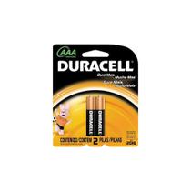 Kit com 1 pilha duracell alcalina palito aaa com 2 unidades Kit com 1 pilha duracell alcalina palito aaa com 2 unidades