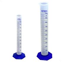 Kit com 1 Proveta 1000ml e 1 Proveta 500ml Plastica Graduada