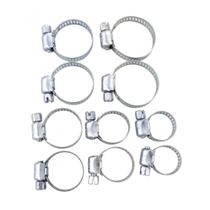 Kit Com 10 Abraçadeira Regulável De 15mm A 25mm Em Aço Kit Com 10 Abraçadeira Regulável De 15mm A 25mm Em Aço