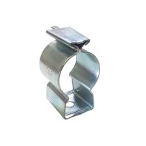 Kit com 10 Abraçadeiras D com Cunha Galvanizado 1 "