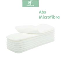 Kit com 10 Absorventes de Microfibra Happy Flute - 3 camadas Kit com 10 Absorventes de Microfibra Happy Flute - 3 camadas