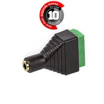 Kit com 10 Adpatador Borne P2 fêmea 4 Vias