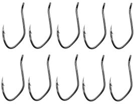 Kit Com 10 Anzois Anzol Super Cat Fish 12/0 Crow Piraiba Pirarara Pirarucu