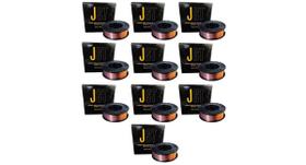 Kit Com 10 Arame Mig Diâmetro - 0,80mm - 5kg - Jst Kit Com 10 Arame Mig Diâmetro - 0,80mm - 5kg - Jst