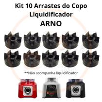 Kit com 10 Arrastes para copo de liquidificador Arno Clic Lav - Powe Mix - Power Max