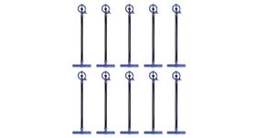 Kit com 10 aspersor p5 completo - agrojet Kit com 10 aspersor p5 completo - agrojet
