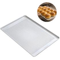 Kit Com 10 Assadeira De Pão Doce 60X40 Bandeja Perfurada Estampada Imeca Kit Com 10 Assadeira De Pão Doce 60X40 Bandeja Perfurada Estampada Imeca