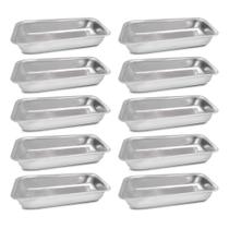 KIT COM 10 ASSADEIRAS PARA PÃO CASEIRO / BOLO INGLÊS/ CUCA/ FORMA GELO - Nº 3 KIT COM 10 ASSADEIRAS PARA PÃO CASEIRO / BOLO INGLÊS/ CUCA/ FORMA GELO - Nº 3