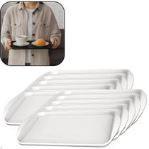 Kit com 10 Bandejas Multiuso Retangular 35,8x23,6 cm Resistente Restaurante Self Service Fast Food Kit com 10 Bandejas Multiuso Retangular 35,8x23,6 cm Resistente Restaurante Self Service Fast Food