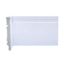 Kit com 10 Barras Rodapé de Poliestireno 12cmX15mm Frisado 24m