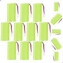 Kit com 10 Baterias Recarregáveis 2,4V 600mAh Original para Telefones Intelbras