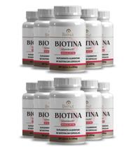 Kit com 10 biotina belnut 60 caps softgel 400mg