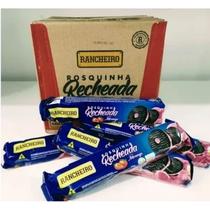 KIT COM 10 - Biscoito Rancheiro Morango Zero Lactose - Zero Leite.