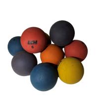 Kit com 10 Bolas de borracha nº 6 em cores sortidas