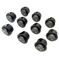 Kit com 10 Botão Interruptor Chave Liga Desliga para Aspirador Mondial AP-34-BL Turbo Cycle