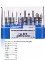 Kit Com 10 Brocas De Alta Rotação Top!! Envio Rápido