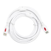 Kit com 10 Cabo HDMI 2.0 4K Ultra HD 3D Branco - 15 metros
