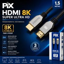 Kit com 10 Cabos HDMI 2.1 8K Ultra HD 1,5 m para TV e Monitor Kit com 10 Cabos HDMI 2.1 8K Ultra HD 1,5 m para TV e Monitor