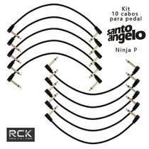 Kit com 10 Cabos p/ Pedal Santo Angelo NINJA P Kit com 10 Cabos p/ Pedal Santo Angelo NINJA P