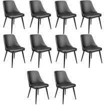 Kit com 10 Cadeiras para Sala de Jantar Bárbara Kit com 10 Cadeiras para Sala de Jantar Bárbara