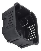 Kit Com 10 Caixa De Luz 4x4 Quadrada Para Drywall Preto