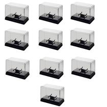 kit com 10 Caixas acrilicas case ideais miniaturas 1/43 1/32